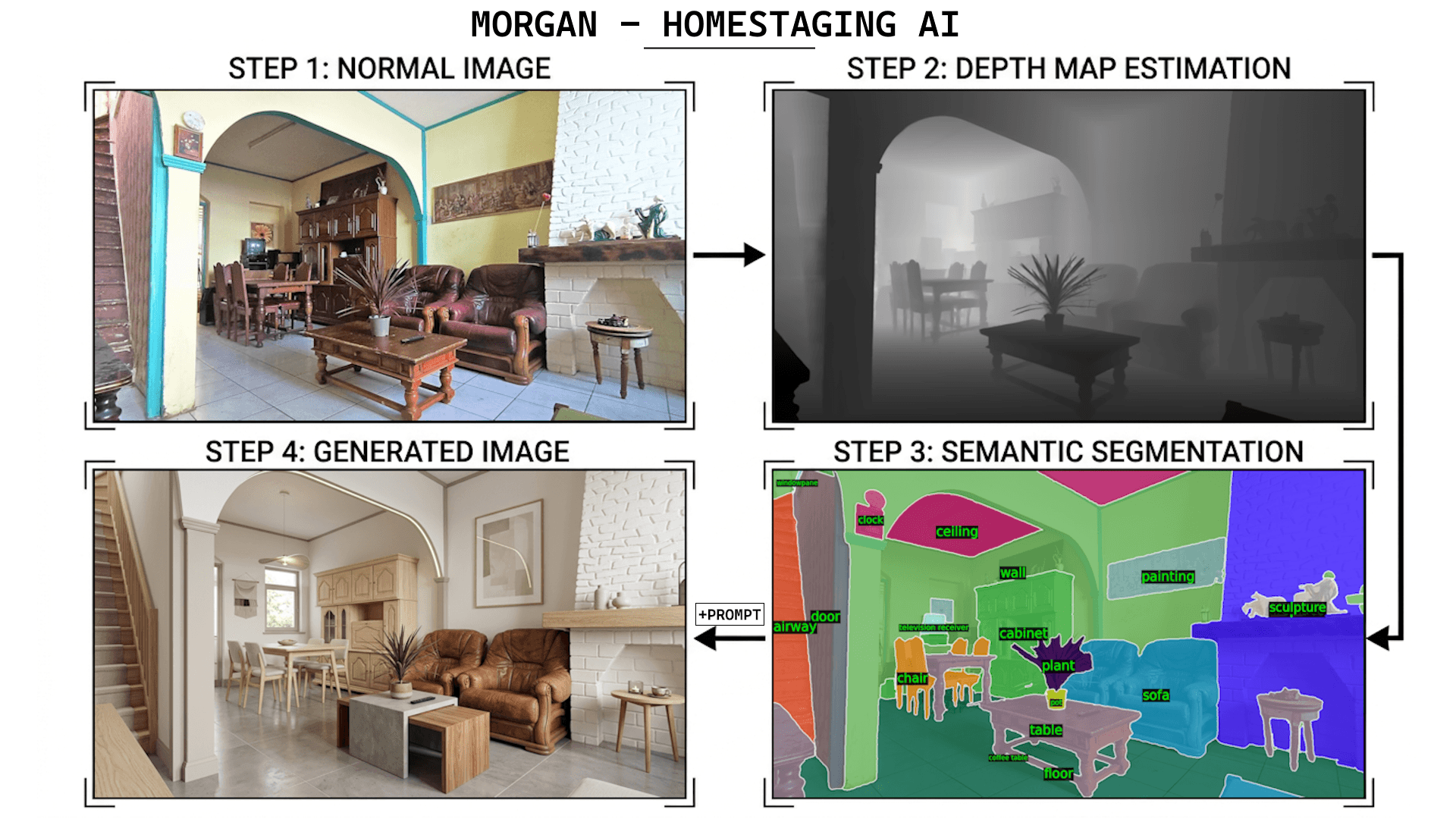 HomeStaging AI - Image Generation/Inpaint/Upscale by AI